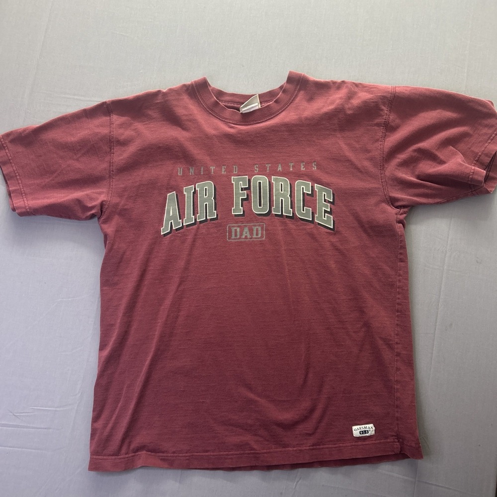 Vintage Y2K Air Force Dad T Shirt Large Oarsmen 913